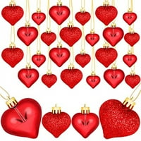 1.8 Valentinovo 3D ončani ukras za viseći ukras za vjenčanja, dan zaljubljenih, obljetnica, zalihe za