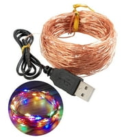Odrezi za odmor USB LED striptiz pakovanje bakrene žice pogodne za zatvoreni sopstveni boravak Božićni