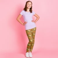 Akiigool pantalone za djevojčice djevojke 'školske uniforme bootcut elastične struke lagane na otvorenom jogger hlače