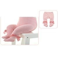 Ciycuit Baby Girls Pantyhose Solid Bowknot Tajice Četiri godišnja doba duge čarape 0-3 godina