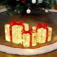 Wozhidaoke Home Decor Božićni ukrasi Božićna blistavu zabavu Favori za djecu Goodie torbe