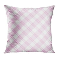 Uzorak lagana ružičasta Persij PAIJ koja je pastel apstraktne karirane provjere dijagonalni jastuk jastučni