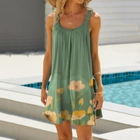 Ženska ljetna casual majica haljina haljina na plaži Bikini Beachward Coverps casual odmor kratke ljetne
