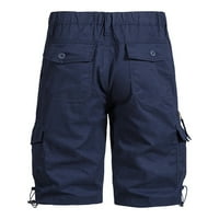 Muški kratke hlače Plus veličine Elastični struk Kamos ispisali Y2K Streetwear Classic Cargo s kratkim