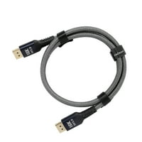 DisplayPort 2. Kabel, Clear PVC DP žica 10k na 60Hz 80Gbps za računar za projektor za TV 1m 1,1YD