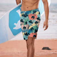Dječačke i muške plažne kratke hlače Havajski kratke hlače za muškarce sa džepovima, kratke hlače za muškarce Ljeto Tvrtke kratke hlače Brze suhog kupanja za muškarce teen kratke hlače Dječje kupelje