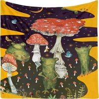 Držitelj gljiva za djevojke dječake-meka flanel pokrivač gljive Ljubavnici CottleCecore Soba Dekor bacajte