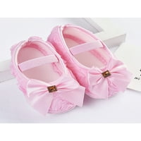 Bellella Toddler Flats Prvi šetač Mary Jane Slip na cipelama sa krevetić Slatka princeza haljina za