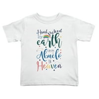 Ruka odabrana za Zemlju mog Abuela u nebu slatka majica mališana za dječake dječaka