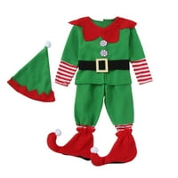 SPFTM Christmas Božićna porodica Odlasci Pajama Set BOŽIĆNI BLOUSE ELF kostim za žene
