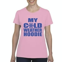 MMF - Ženska majica kratki rukav - Moj hladno vrijeme Xmas Hoodie