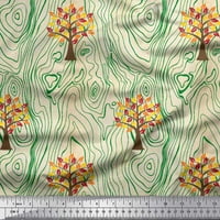 Tkanina Soimoi Rayon tkanina i drvoreda Teksture Ispiši šivanje tkanine dvorište široko