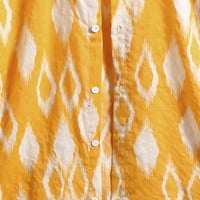 Muška posteljina havajska majica sputa majice s dugim rukavima košulje košulje s rukavima