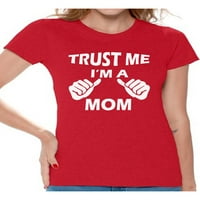 Neugodni stilovi Žene mi vjeruju da sam mama grafička majica na vrhu majčin dan