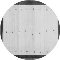 Ahgly Company u zatvorenom okruglom kruto sivim modernim prostirkama područja, 4 'runda