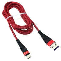 TIP-C 6FT USB-C kabel za Motorola RAZR + telefon - Kabel za punjač Power žica USB-C dugačak za Motorola
