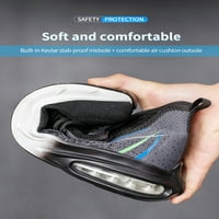 Vlastiti čelični nožni cipele za muškarce za muškarce Žene Sigurnosne tenisice Industrijske čizme Veličina