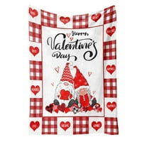 Valentines Daybedbe i bacač Kućna oprema za kućnu opremu Blago, pokrivač toplog dekoracija pokrivač