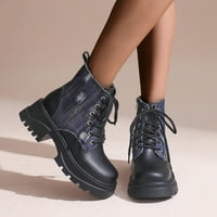 AAYOMET Womens Boots za gležnjeve pad traper kratke čizme modne udobne cipele na otvorenom