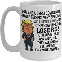 Trump krig za Veliki suradnika zaista sjajna, vrlo posebna šalica za kafu za muškarce Njezina ljubavnika