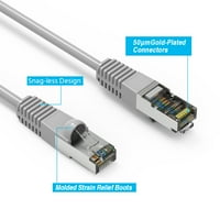 25ft CAT5E zaštićena Ethernet mrežom za podizanje kabela Gigabit LAN mrežni kabel RJ brzi patch kabel,