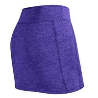 Sportske suknje sa džepovima za žene Tenis Golf Vežbanje Sports Atletski Skorts