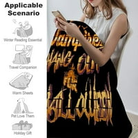 Halloween pokrivač-horor Halloween pokrivač za Noć vještica, Božić, rođendan i itd., # 503