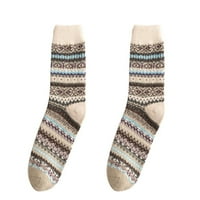 Muške čarape Tople čarape Zimske zadebljane čarape modne čarape za izlet Indoor čarape muške čarape