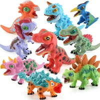 Mini igračka dinosaur mini peretilenileni mekani dinosaur modeli za djecu