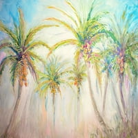 Scena akvarela palma Diannart