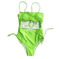Kupaći kostimi za kupanje set OnePiece odijelo podstavljene žene zavoj kupaći kostim push bikini kupaći