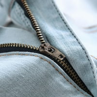 Muški umetnuti jean kratke hlače Ležerne prilike ripped ljetne traper kratke hlače Isprane slomljene