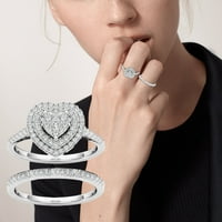 Miyuaadkai prstenovi šuplji dijamantni prsten modni oblikovani rezbarenje Ljubav full dijamantni prsten