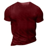 Muška majica Muška majica Grafički tekst 3D Štampanje Street Ležerne prilike kratkog rukava dolje Odjeća