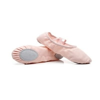 Audeban Kids Newlip Split Sole Stanovi Baleti Prozračni papučići ženski joga lagana ravna platna plesna cipela za cipele cipele