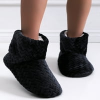 Ženske tople plišane papuče čizme Ugodne vunene unutarnje kućne cipele na otvorenom SAD 7-10