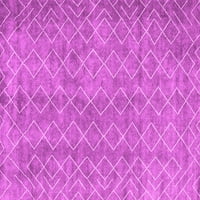 Ahgly Company Indoreni pravokutnik Sažetak ružičaste prostirke savremene površine, 2 '3'