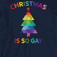 Božić tako gay slatka mornarička majica x-mas prisutna