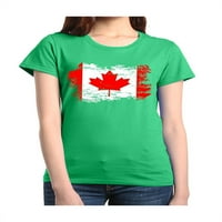 Ženska majica kratki rukav - Kanada zastava