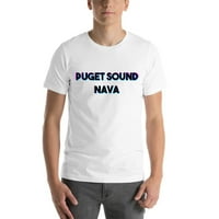 3xl Tri Color Puget Sound Nava kratki rukav pamučna majica majica po nedefiniranim poklonima