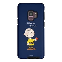 Galaxy S Plus Case Kikiriki Slojevljeni hibrid [TPU + PC] poklopac branika - Charlie Brown Stand mornar