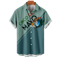 Muškarci Tata Collared Polo majice Smiješni opušteni vrhovi, do 8XL