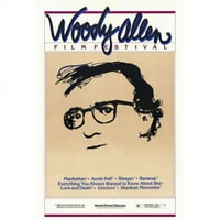 Pop kultura Graphics Movcf Woody Allen Film Festival Movie Poster Print, 40