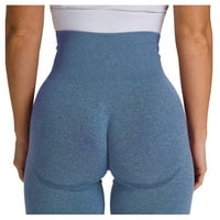 Lovehome Follure ženske hlače za fitness hlače čvrsto ugradnju na rastezanje hipa yoga hlača