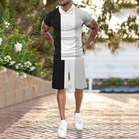 Muška modna majica i kratke majice kratkih rukava postavljaju ljetnu odjeću yutnsbel