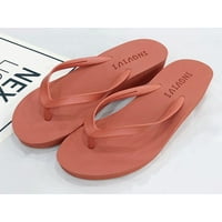 Harsuny Womens Platform Wedge Cipele Flip Flops Ljetne sandale