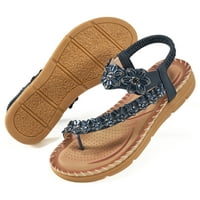 Ženske ljetne ravne sandale casual udobne cipele za plažu od flip flopsa