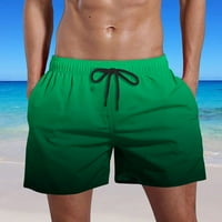 Plivanje kovčega Muškarci Ležerne prilike modne gradijentne kratke hlače sa džepovima Hlače na plaži