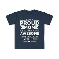 Ponosna mama australijska stočna pasa majica s-3xl pas mama majke