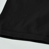 Američka zastava Ženske kratke hlače Nezavisnosti Dan Ispiši Capri kratke hlače Crni XL